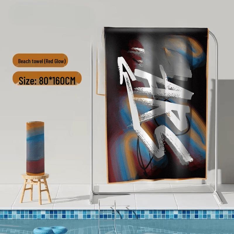 

Portable Quick-Dry Wearable Hooded Beach & Bath Towel