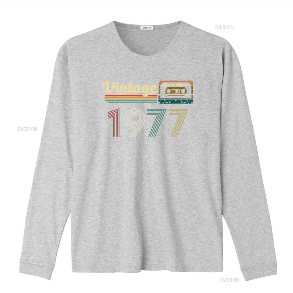 Awesome Birthday Family Vintage  T Shirt Cassette Tape Limited Edition Vintage Washed Slightly Breathable Soft