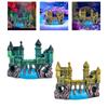 Aquarium Resin Castle Decoration Resin Fish Tank Hide Castle Ornament for