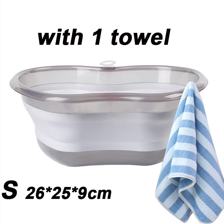 

Новая переносная кристальная утолщенная раковина в форме яблока, складная раковина, переносная раковина для улицы, складная корзина для белья