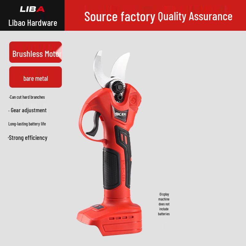 Cordless Electric Pruning Shears with Lithium Battery for Outdoor Garden and Fruit Tree Branches