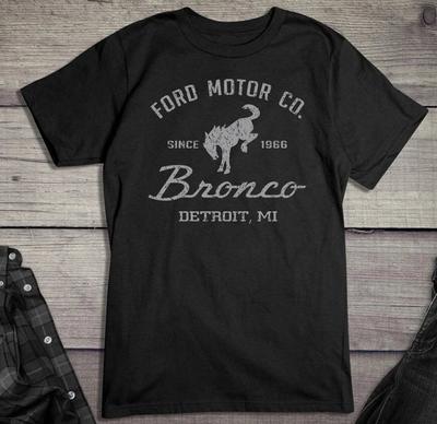 Ford Motor Co Bronco T-Shirt, Ford Bronco, Bronco, Ford Motor Company