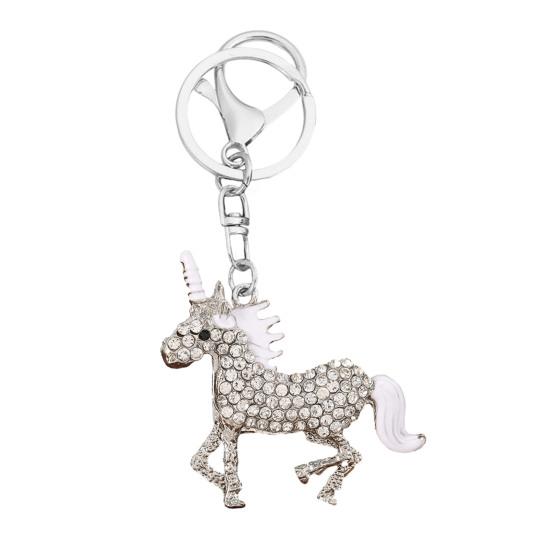 Keychain Pendant 2026 Year of Horse Mascot Good Luck Charm Key Chain Bags Backpacks Car Decoration Chinese New Year Gift
