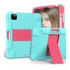 Shockproof Silicone Case With Kickstand IPad Air 4 10.9 Inch 2020 Full Coverage Dual-Tone Design Sleep/Wake Support