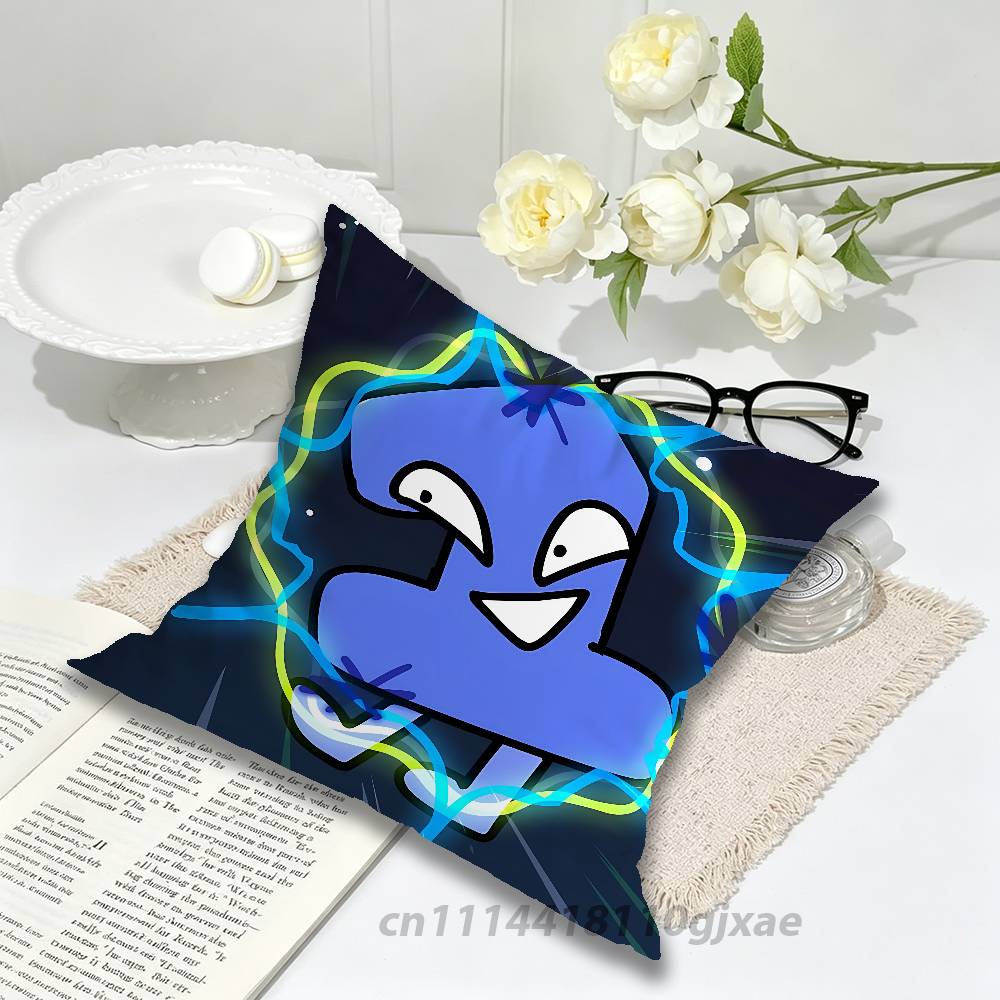 BBattle for Dream IIsland BFDI Pillow Case Living Room Sofa Cushion Cover Suitable For Home Bedroom Room Decoration