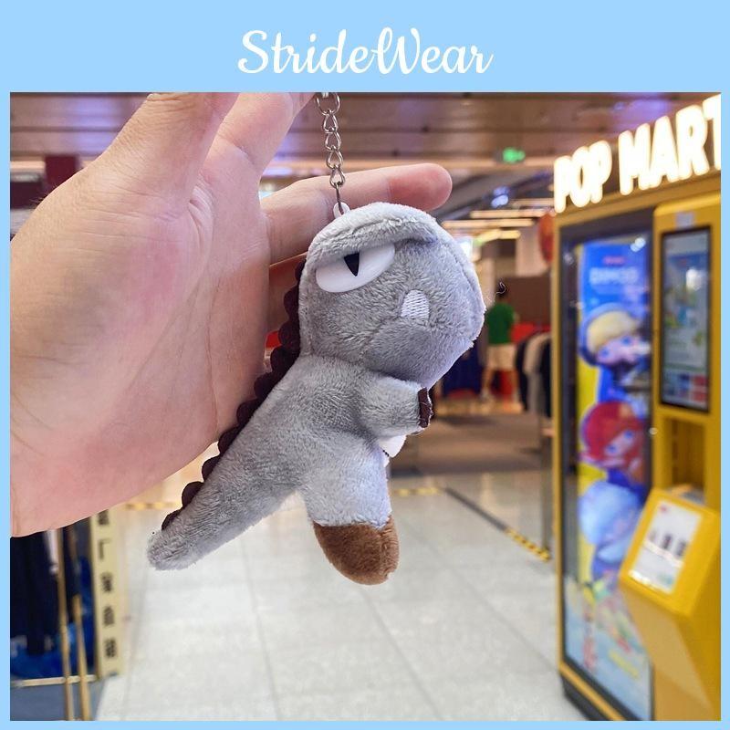 T Rex Dinosaur Plush Key Holder With Embroidery Design For Bag Decor Gifts And