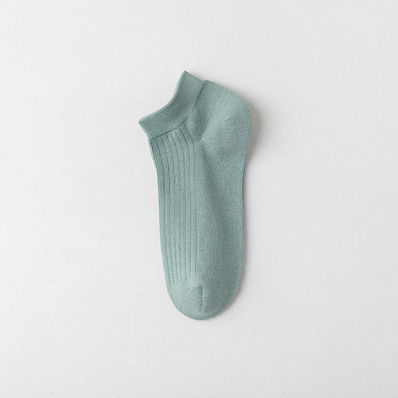 Men's Socks, Summer Thin Cotton Socks, Antibacterial, Anti-pilling, Deodorizing, Sweat-absorbing and Breathable, Summer Sports Boat Socks for Men