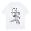 New Style Fih Shoes Graphic T Shirts Funny Misspelled Fish Meme TshirtsWomen Casual Fashion Short Sleeve Tshirt
