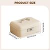 Lockable Storage Box Container Bin Multipurpose with Lock for Home Bedroom Office