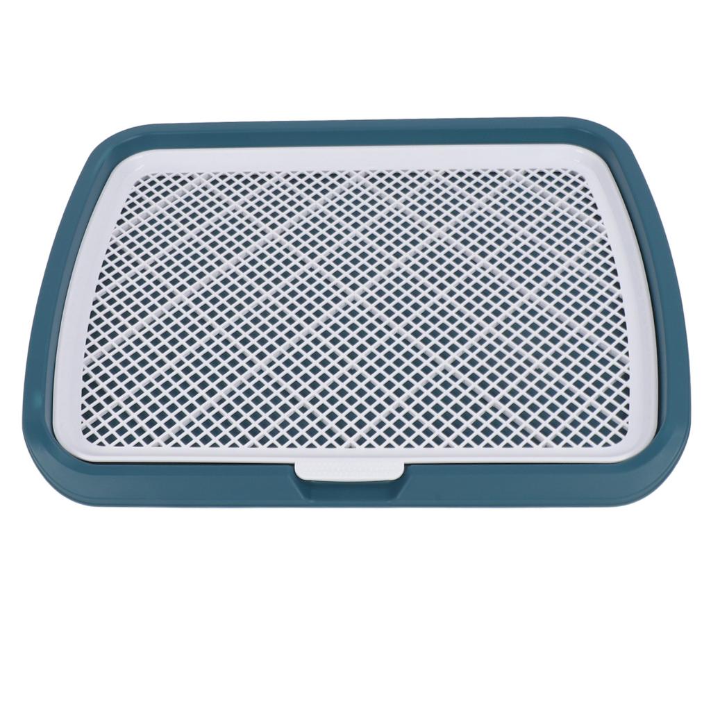 Puppy Potty Training Tray 50x66x5.2cm Large Size Detachable Washable Mesh Dog Pee Pad Holder Tray for Small Breed Dog