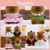 Plush Wedding Capybara Dolls Soft Stuffed Animal Gift For Couples Decor Home