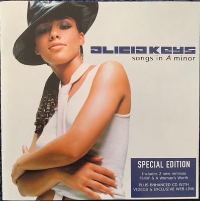 CD ALICIA KEYS  Songs In A Minor 74321928892 J 2002 Europe Rap  HipHopRB Used