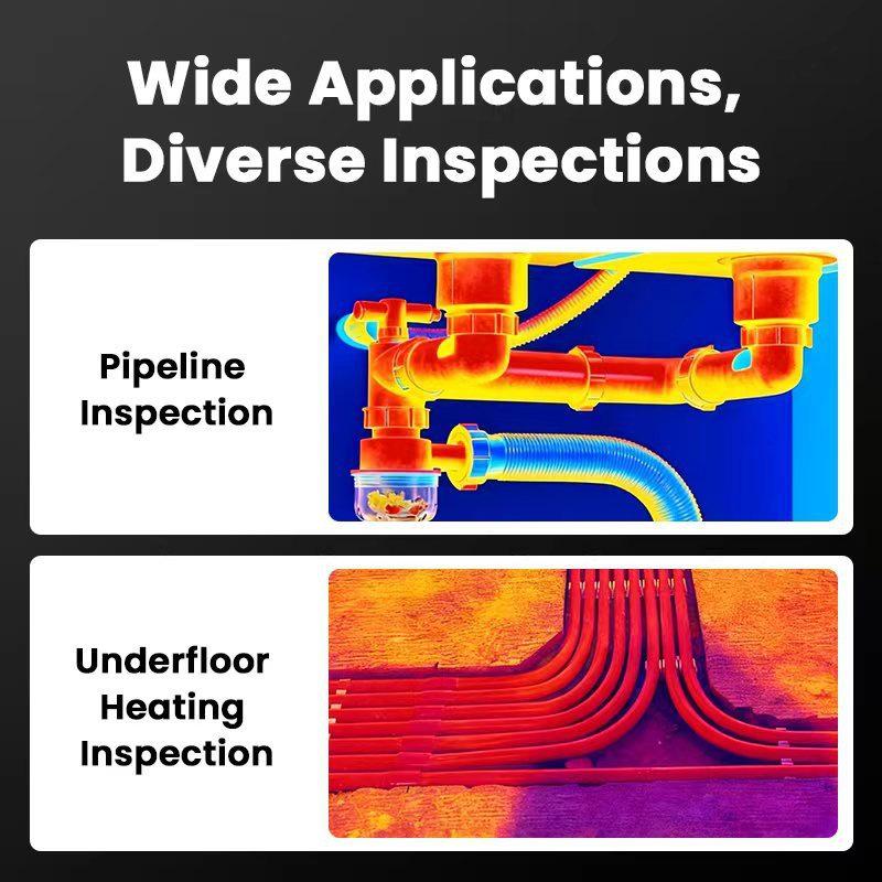 Portable Infrared Thermal Imager with Long-Lasting Battery and 320×240 HD Resolution