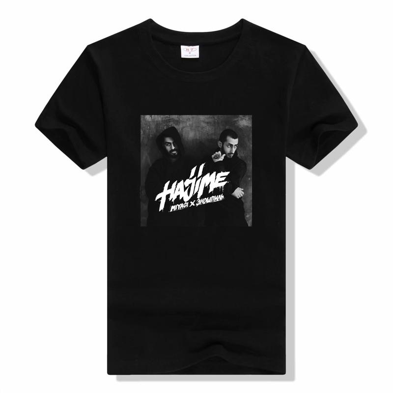 Hajime MiyaGi Unisex tričko Hip Hop Band Potisk Letní Unisex tričko Harajuku trička móda ležérní bavlna Trička Dámské