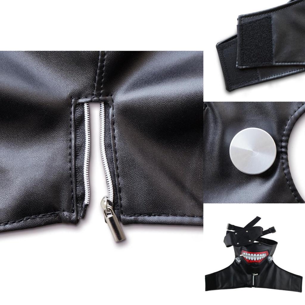 Stylish And Durable Kaneki Ken Tokyo Ghoul Mask For Costume Parties And Masquerades