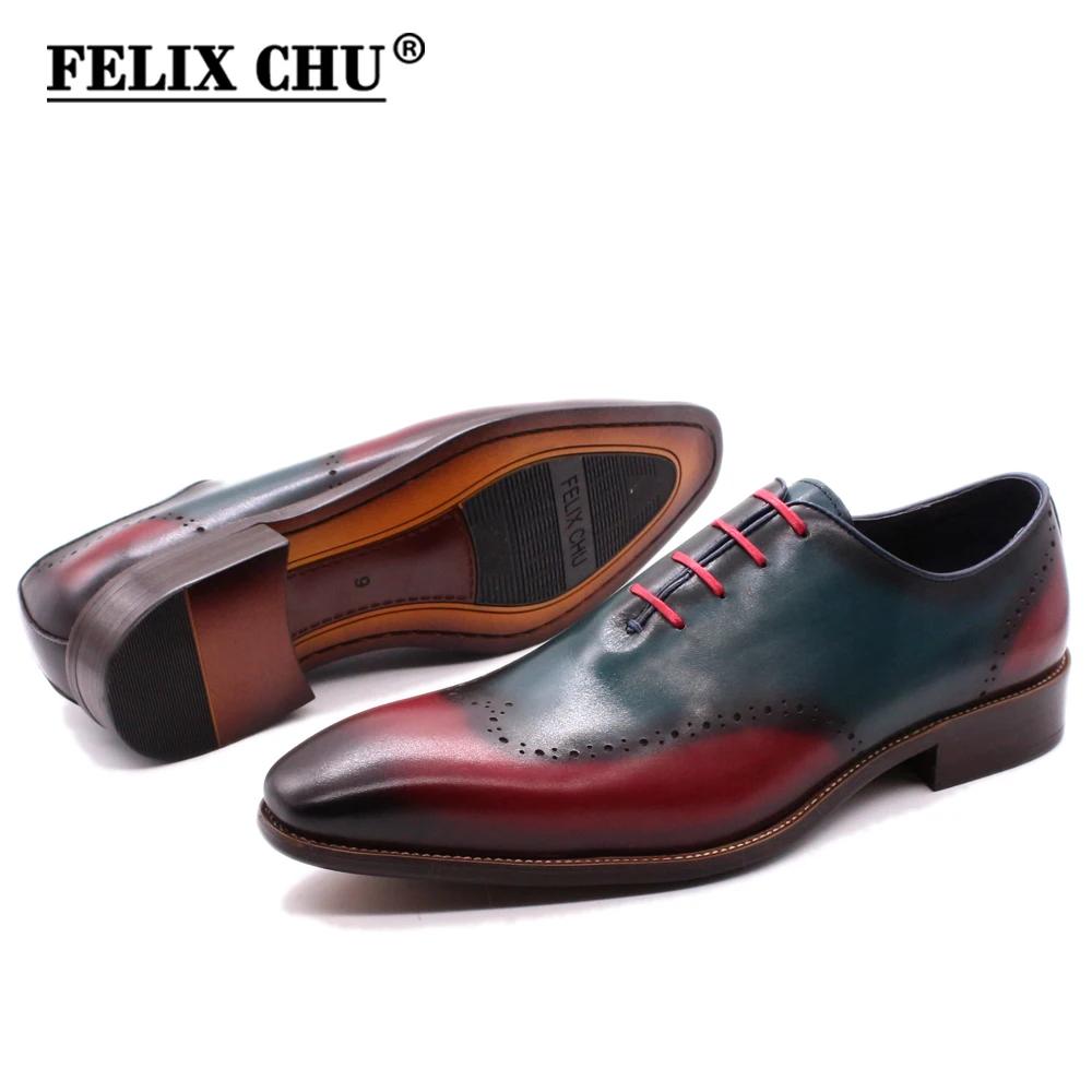 Men's Big Size Wing-tip Oxford Dress Shoes Handcrafted Calfskin Real Leather Classic Wedding Party Luxury Formal Shoes for Men