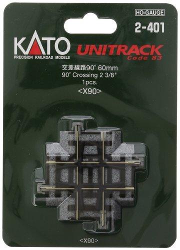 

Като США, Inc.. HO 60 мм 2-3/8 90-градусный крестовина, KAT2401