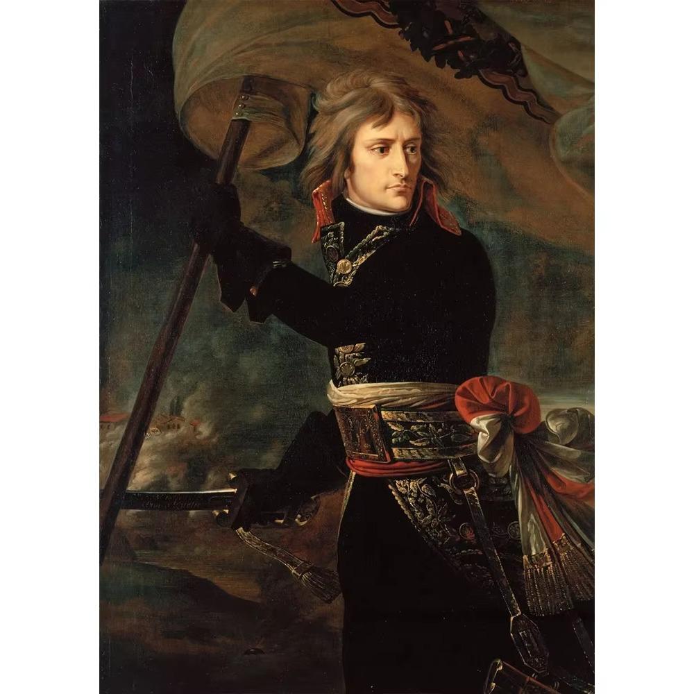 Napoleon Bonaparte Portrait Crossing The Alps Coronation of Napoleon I Canvas Poster Print for Living Room Home Decor