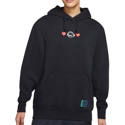 Nike Women's Black Sports Casual Knit Pullover Hoodie