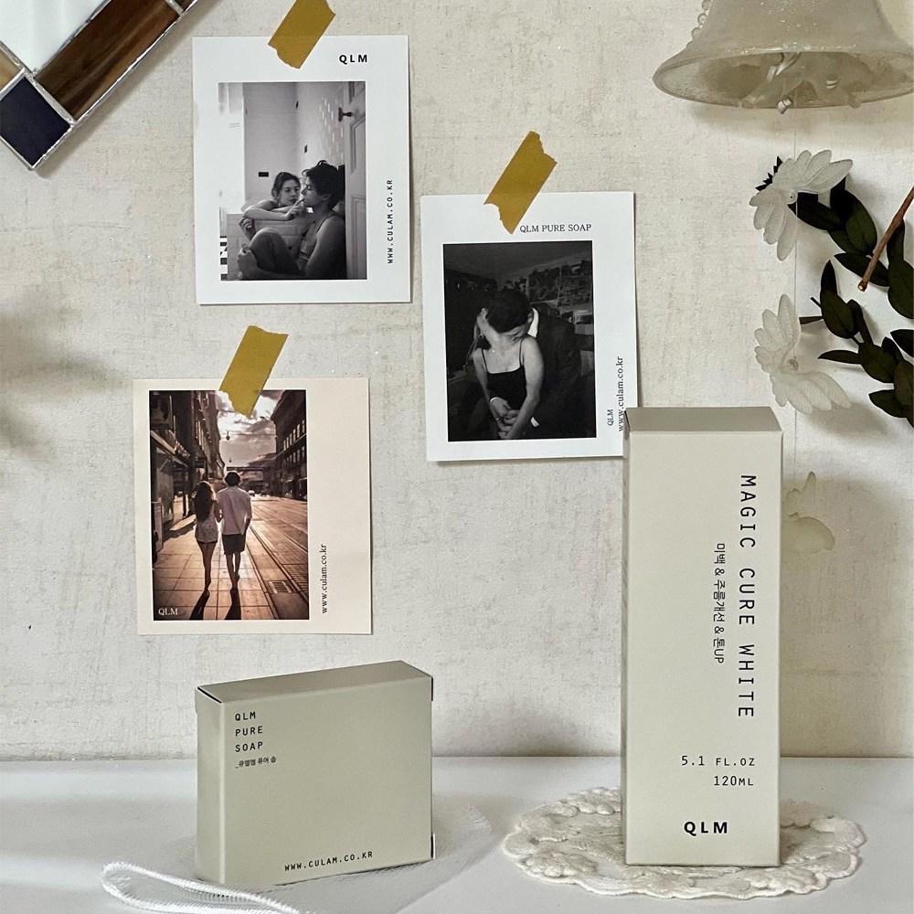 KulaM Men's Skin Care All-in-One Whitening 2-Piece Set, 120ml, 1 piece