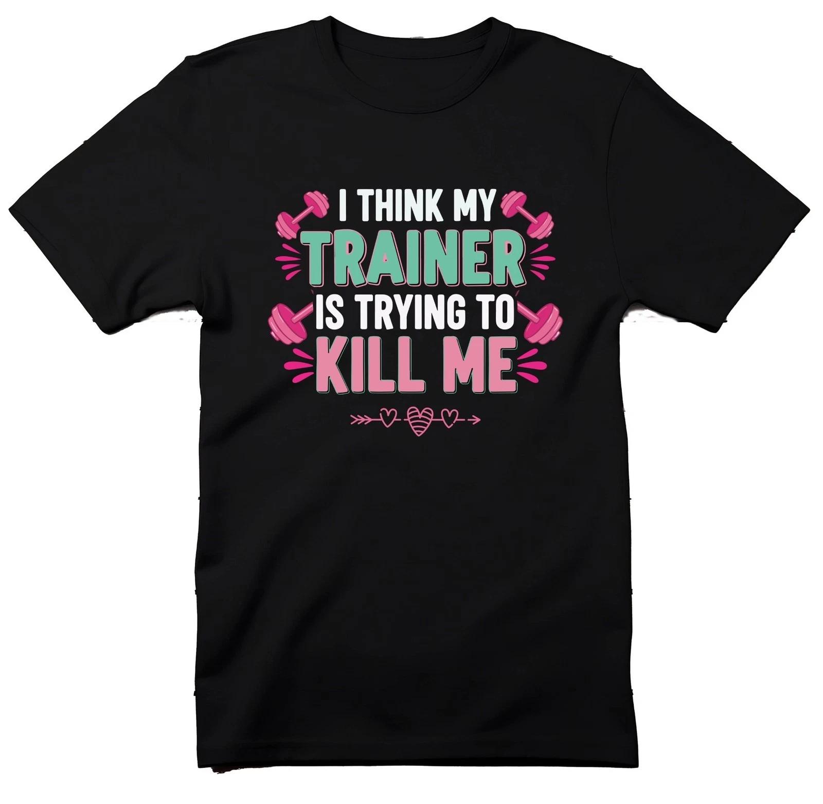 Funny Personal Trainer PT T-Shirt, Gym Lover Tee, Workout Shirt, Fitness Gift S
