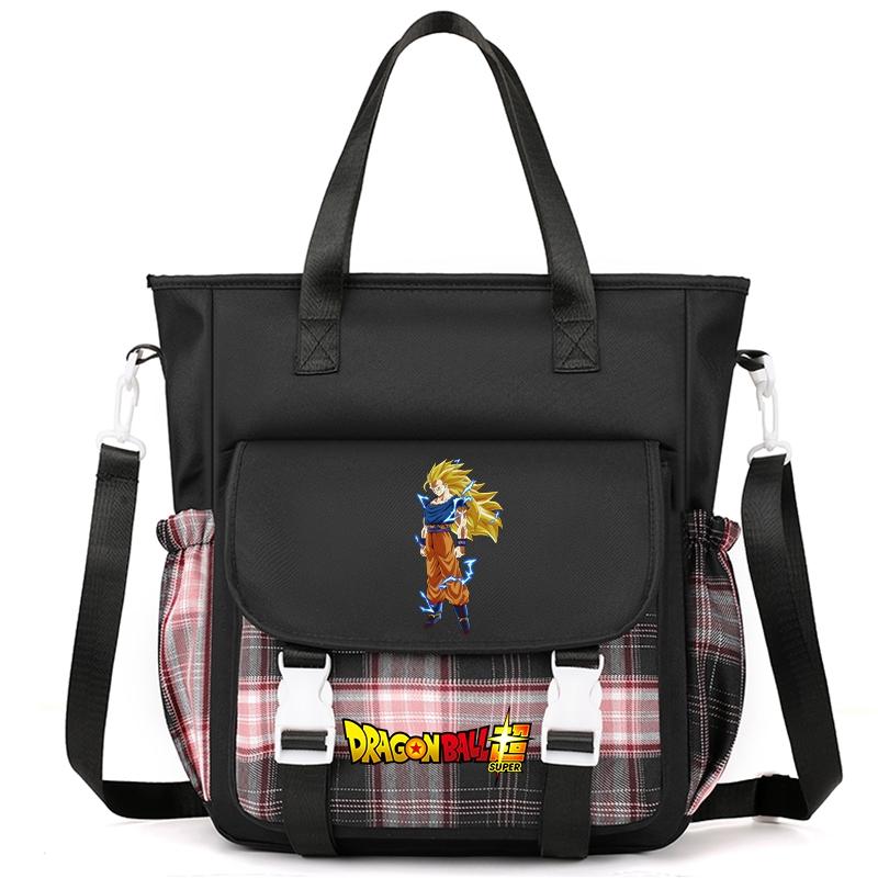Anime Dragon Ball Carrying Bag Handbag Shoulder Bag Tote Bag for Teenager Girl Boy Back To School Bag Men Women Leisure Travel Bag Rucksack Mochila
