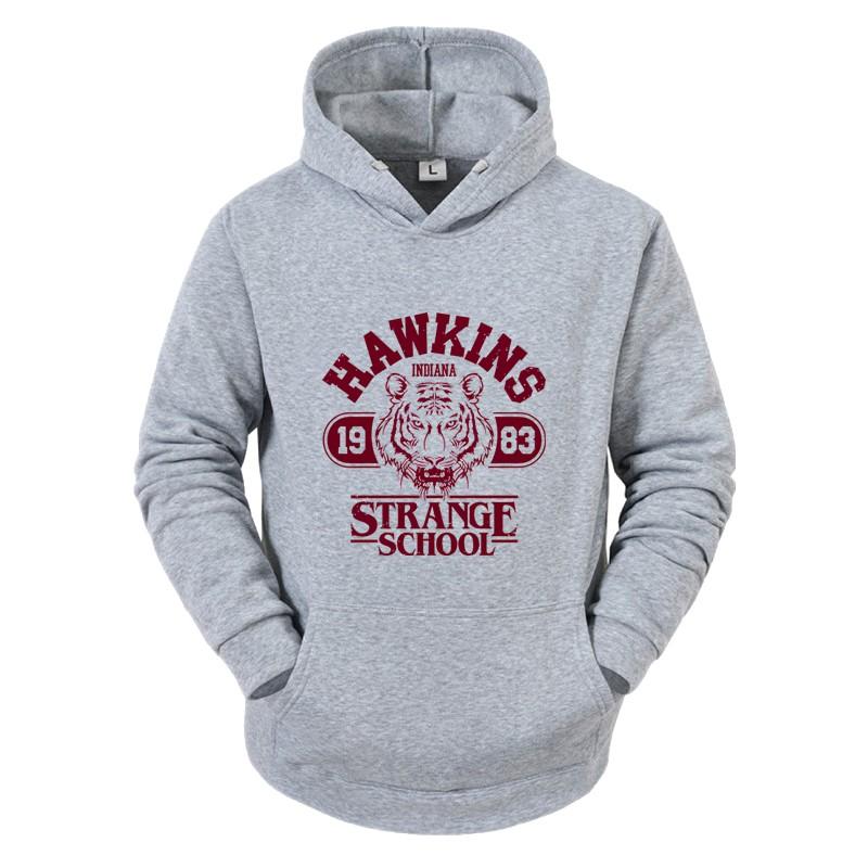 Men's Casual Hoodie, Milan Print, Comfortable and Versatile Long-Sleeve Fleece Sweatshirt for Autumn and Winter