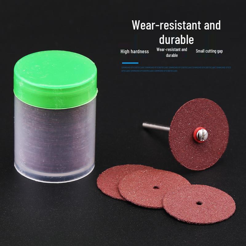 Ultra-Thin Double Mesh Resin Cutting Disc for Electric Grinders - Ideal for Jade and Metal Grinding