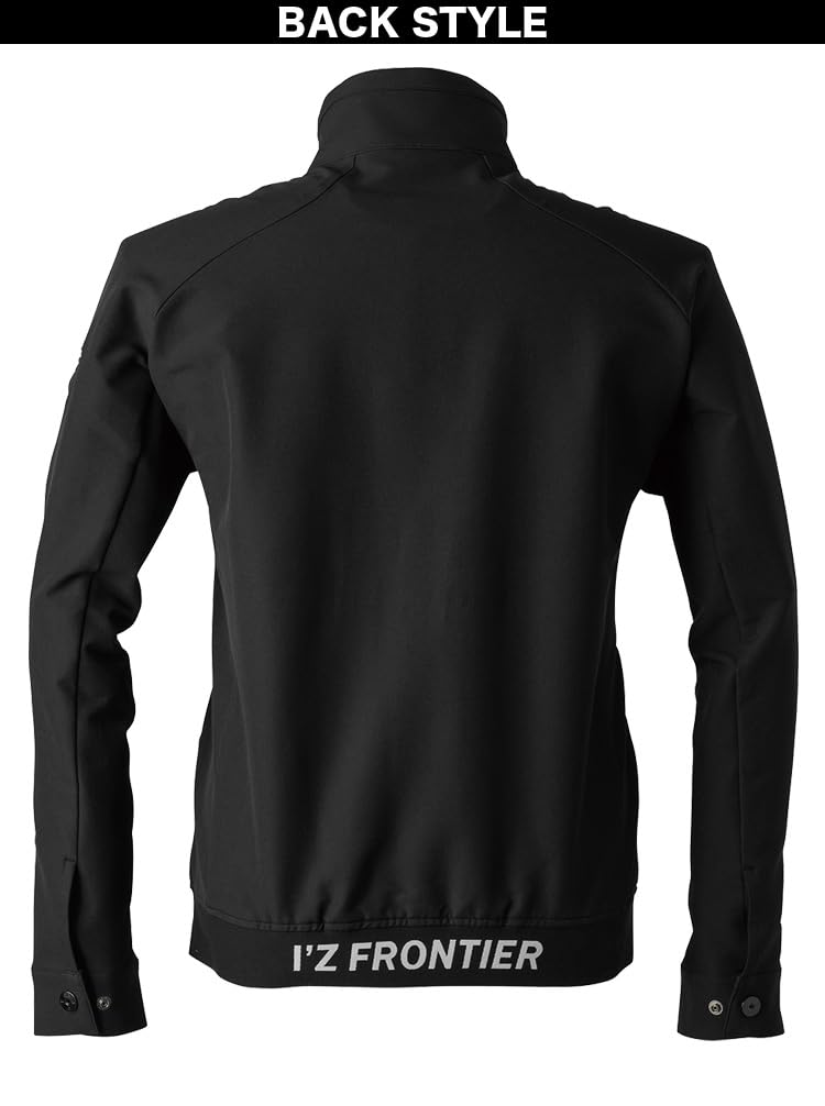 I'Z FRONTIER Retro Future A.D. Stretch Work Jacket & Jogger Pants Set 3350 3353 <016-3350-3353-S> (Jacket L - Pants M, 08. Desert Beige)