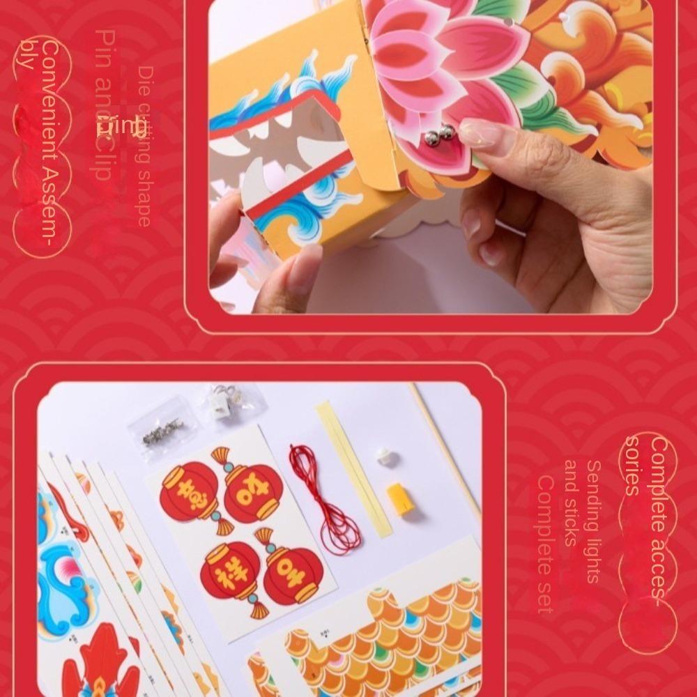 Flying Portable Dragon Lantern Chinese Style Mid-Autumn Festival Lantern  Spring Festival