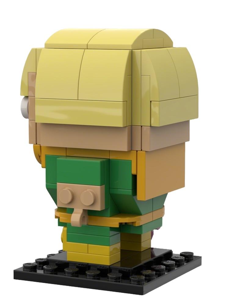 103pcs MOC Mr Justice Brickheadz Model Building Blocks Construction Toy Christmas Gifts DIY Creative Idea Education Assemble