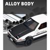 1/32 Toyota Initial D AE86 Drift Function Alloy Car Diecasts & Toy Vehicles Metal Toy Car Model Sound and Light Collection Kids Toy
