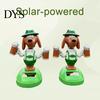 Durable Car Dashboard Toy Solar Powered Wobbling Dog Ornament Cute Beer Shaking for Pet Swing Figure Eco-Friendly Vibrating Driving Fatigue Relief