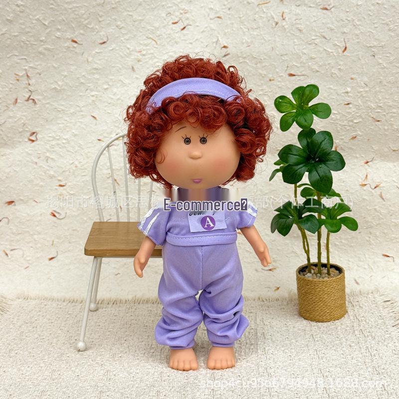 24cm Spanish Mia Potato Doll Dress-Up Set with Plush Outfit