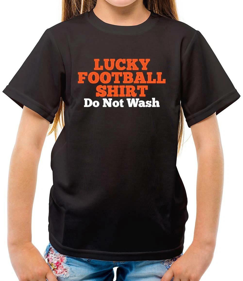 Lucky Football Shirt - Do Not Wash - Kids T-Shirt - Player - Fan - Team - Love 110