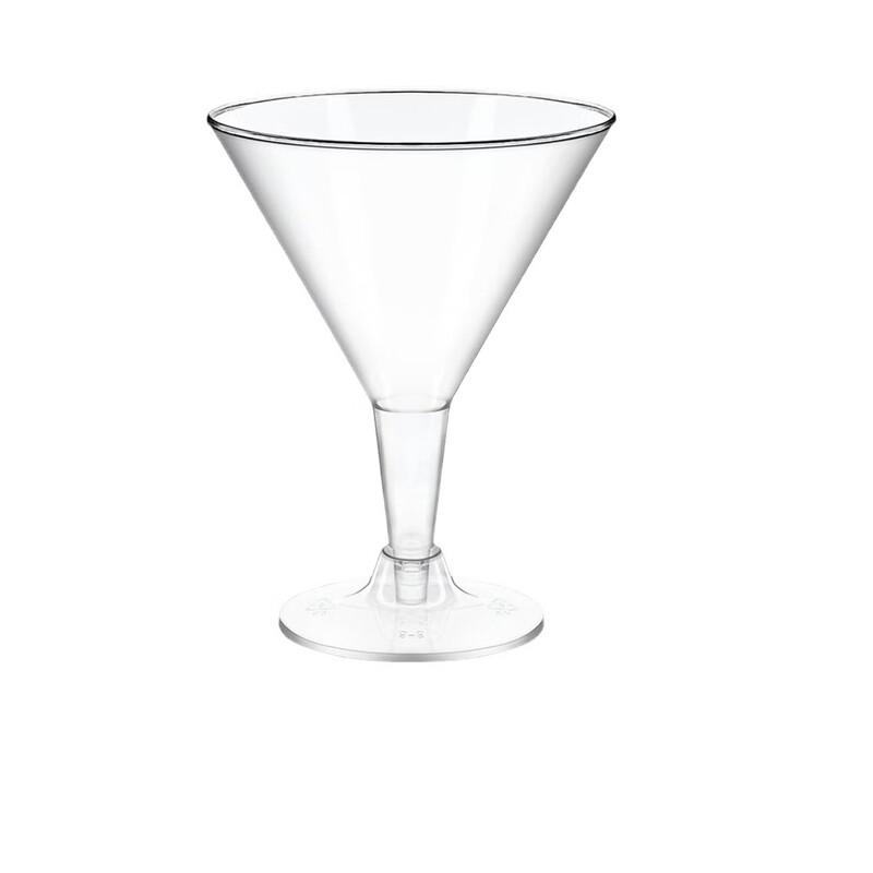 Disposable Plastic Cocktail & Wine Glasses