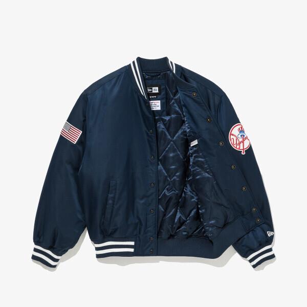 New Era Mlb New York Yankees Authentic Stadium Jacket Navy 14742064