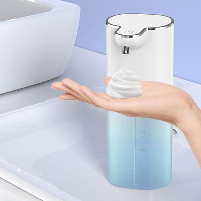 Distributeur automatique de savon mousse 400 ml, chargement USB, fixation murale, machine à laver les mains intelligente, pompe à savon liquide, désinfectant pour les mains
