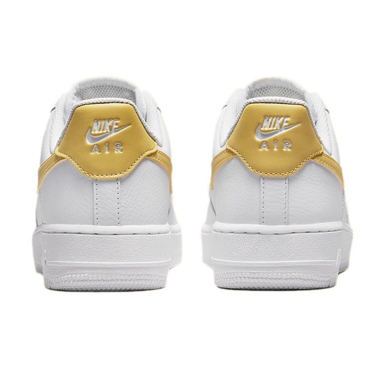 Nike Air Force 1 07 Saturn Gold Women Sneakers White 315115-170
