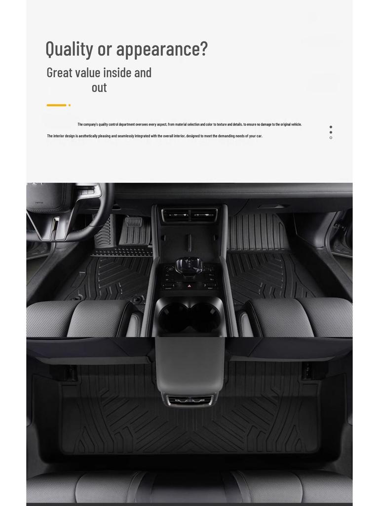 BYD Qin L 2025 Model TPE Fully Enclosed Floor Mats & Door Sill Package