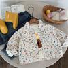 Children'S Shirts Spring New Boys And Girls Full Of Cartoon Baby Medium And Small Children'S Shirts Tide H0139