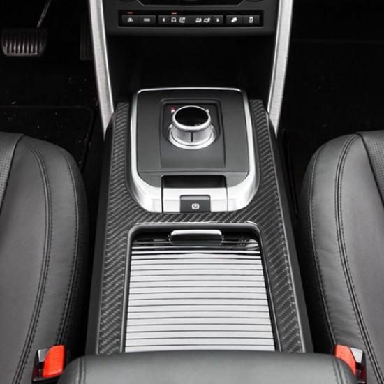 Carbon Fiber Transimission Console Cover Trim For Land Rover Discovery Sport