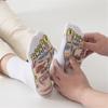 Unisex Foot Massage Reflexology Socks for Stimulate Pressure Point Ease Tiredness Perfect for Office Worker and Elderly