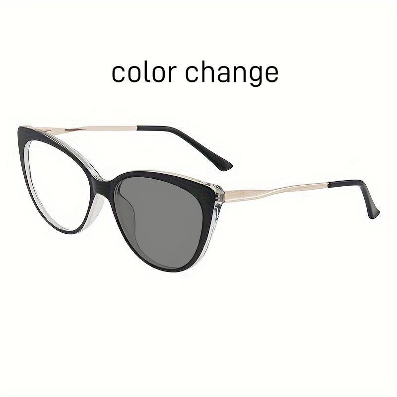 1Pcs New Personalized Ins Style Anti Blue Light Glasses  Cat Eye Frame Women'S Fashionable High-End Glasses