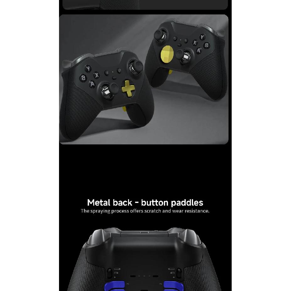 14IN1 Metal Paddles Trigger Button For Xbox One Elite Series 1 2 Controller Gamepad D-Pad Direction Cross Key Accessories