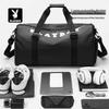 Playboy Men's Large Capacity Sports Gym & Travel Bag with Dry Wet Separation