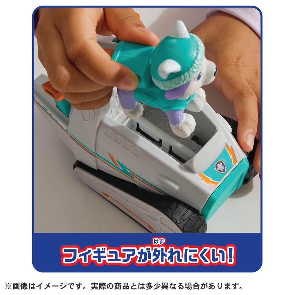 TAKARA TOMY Paw Patrol Basic Vehicle Everest Snowcat