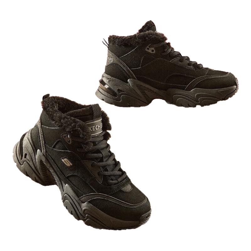 

Skechers Women s Winter Warm Mid-Top Dad Shoes 167338 EU 35