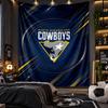 Wall Hanging Tapestry North Queensland Cowboys Print Cloth for Living Room Bedroom Home Decor