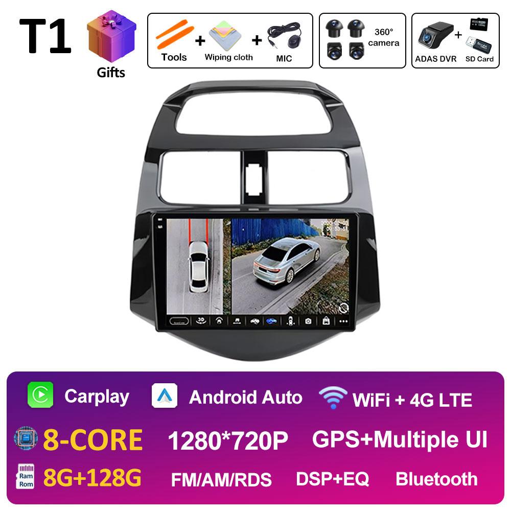 Android 14 Car Video For Chevrolet Spark Beat Matiz Creative 2010 2011 2012 2013 2014 Radio Player GPS Navigation Auto Tools 4G